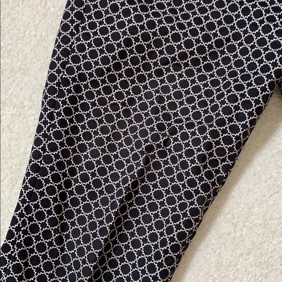 Black and white cotton pants - Picture 3 of 5